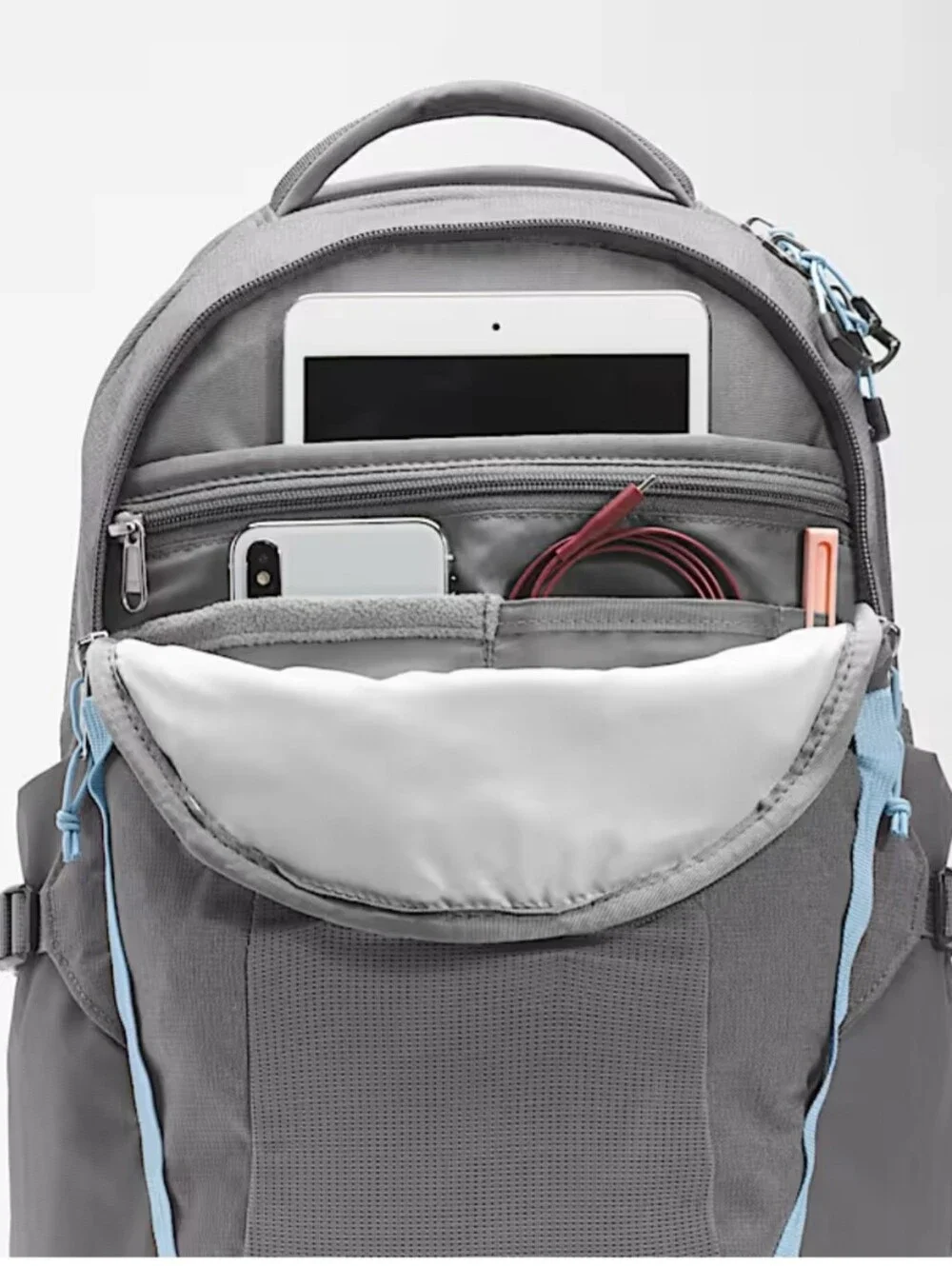 NEW! The North Face Recon Gray Backpack NWT